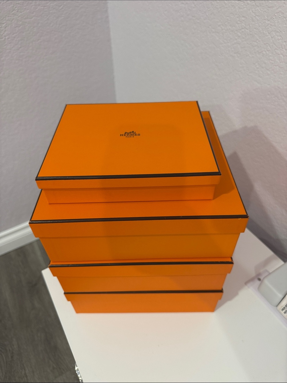 Hermes decorative boxes. Bundle of 4 boxes A